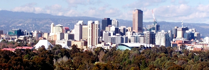 adelaide skyline